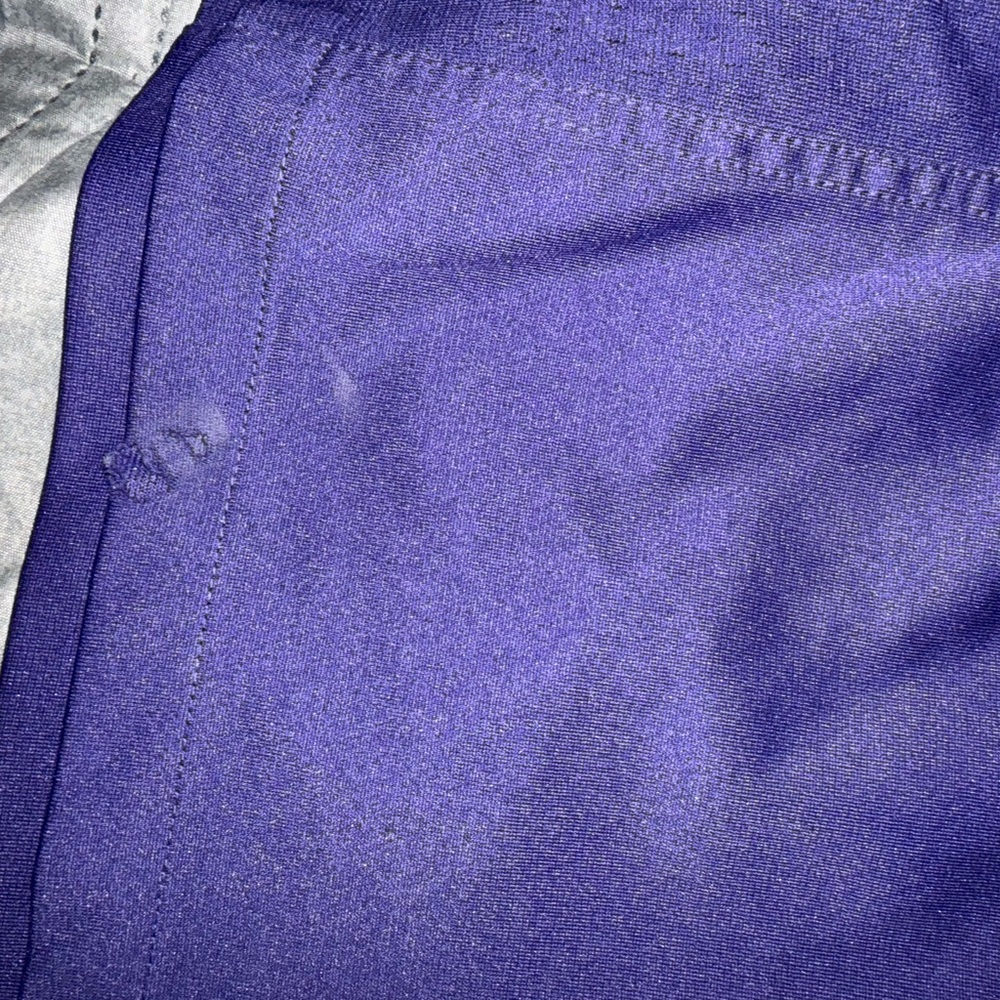 Vibrant Purple Athletic Shorts